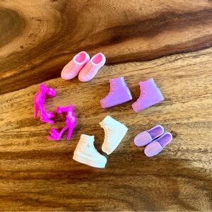 Barbie Shoes Set 4pc Pairs
